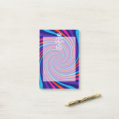 色の保付いた文字を自分の数々の好みに合わせる ポストイット (デスク上)