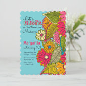 色の催しの招待状 招待状 (スタンド正面)