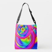 色の円 クロスボディバッグ (裏面)