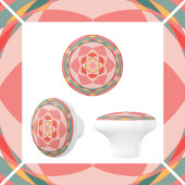 色の円 セラミックノブ