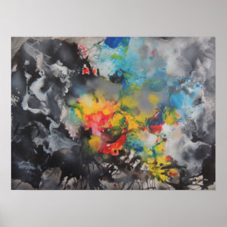 色の出現 ポスター