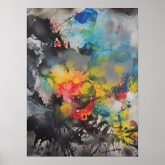 色の出現 ポスター