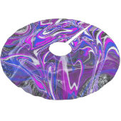 色の切り替えツリースカート ブラッシュドポリエステルツリースカート (アングル)