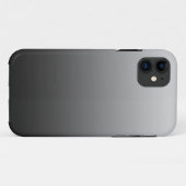 色の勾配だけ-黒い灰色 Case-Mate iPhoneケース (裏面(横))