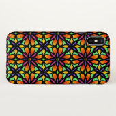 色の十分のiPhone Xの場合! iPhoneケース (裏面(横))