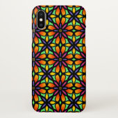 色の十分のiPhone Xの場合! iPhoneケース (裏面)