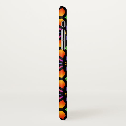 色の十分のiPhone Xの場合! iPhoneケース (裏面/左)