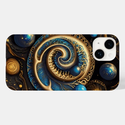 色の古代の鮮やか記号 Case-Mate iPhoneケース (裏面 (横))