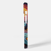 色の古代の鮮やか記号 Case-Mate iPhoneケース (裏面 / 左)