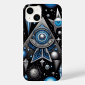 色の古代の鮮やか記号 Case-Mate iPhoneケース (裏面)