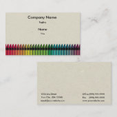 色の名刺とのおもしろい 名刺 (正面/裏面)