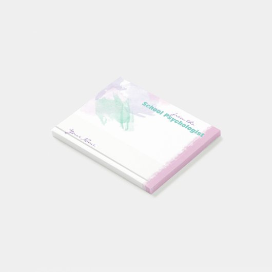 色の名前をカスタムするの学校の心理学者のしぶき ポストイット (アングル)