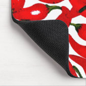 色の唐辛子を変えて下さい マウスパッド (コーナー)