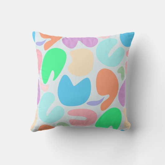 色の喜び（光） クッション (裏面)