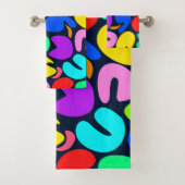 色の喜び（暗） バスタオルセット (インサイチュ)