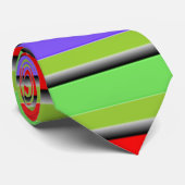 色の変更ストライプ3 ネクタイ (ロール)