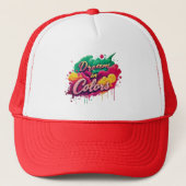 色の夢 キャップ (正面)