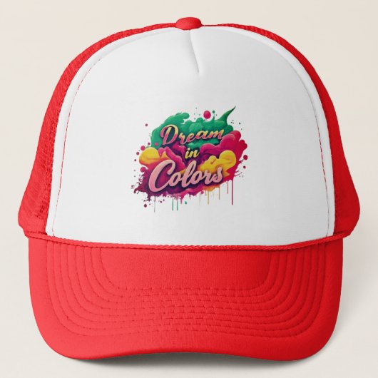 色の夢 キャップ (正面)