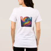 色の夢 トライブレンドTシャツ (裏面)