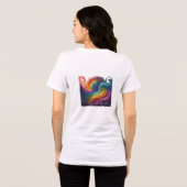 色の夢 トライブレンドTシャツ (裏面全面)
