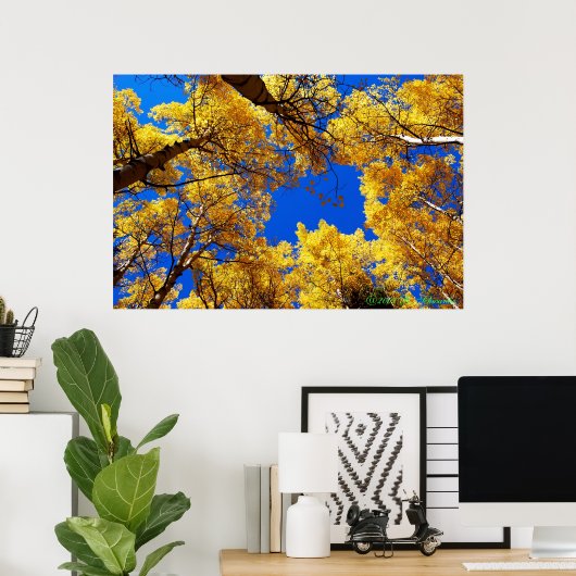 色の夢 ポスター (ホームオフィス)