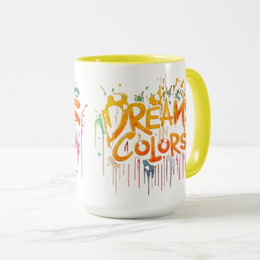 色の夢 マグカップ (正面右)