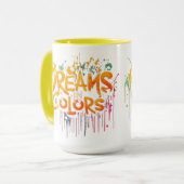 色の夢 マグカップ (正面左)