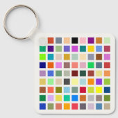 色の宇宙、虹&その他 – 81階調 キーホルダー (正面)