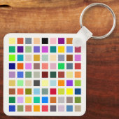 色の宇宙、虹&その他 – 81階調 キーホルダー (裏面)