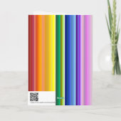 色の宇宙、虹&その他 – 81階調 サンキューカード (裏面)