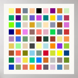 色の宇宙、虹&その他 – 81階調 ポスター