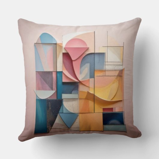 色の家 クッション (裏面)