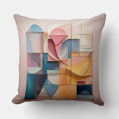色の家 クッション (正面)