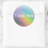 色の小さなしをありがとう ラウンドシール (バッグ)