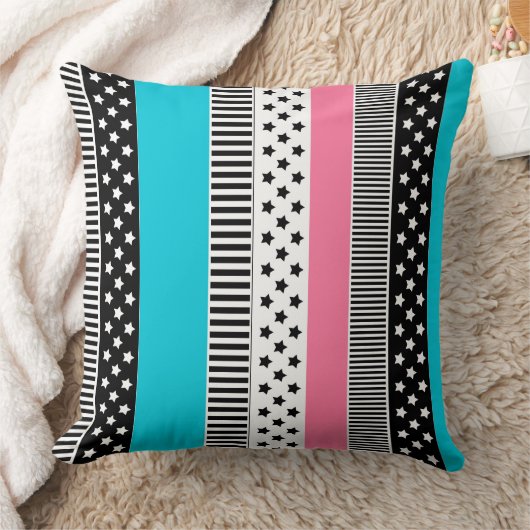 色の布数々の地iで作られたパッチワーク クッション (ブランケット)