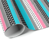 色の布数々の地iで作られたパッチワーク ラッピングペーパー (ロールコーナー)