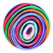 「色の帯」 セラミックノブ (正面)