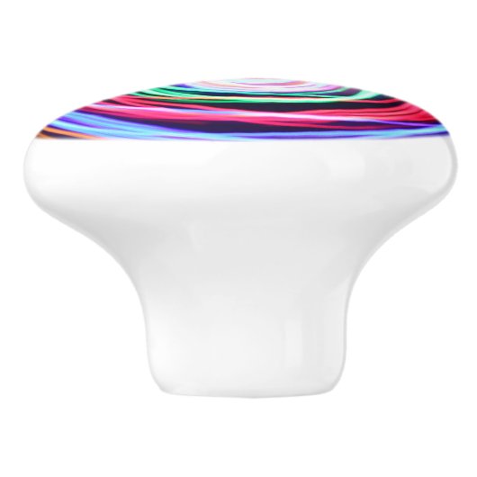 「色の帯」 セラミックノブ (側面)