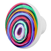 「色の帯」 セラミックノブ (右)