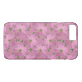 色の庭ピンクのゼラニウムの花 Case-Mate iPhoneケース (裏面(横))