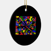 色の当惑 セラミックオーナメント (右)