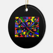 色の当惑 セラミックオーナメント (左)