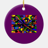 色の当惑 セラミックオーナメント (裏面)