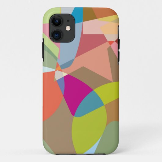 色の形 Case-Mate iPhoneケース (裏面)