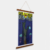 色の悲しみ 吊り下げ型タペストリー (傾斜あり)