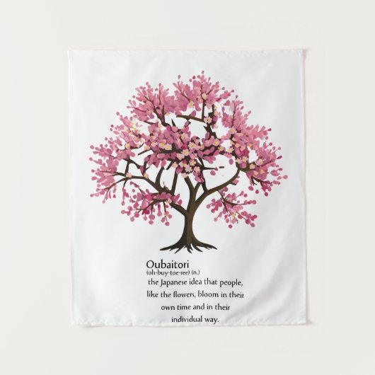 色の意カスタム味 タペストリー (正面)