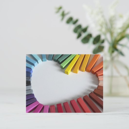 色の愛 ポストカード (スタンド正面)