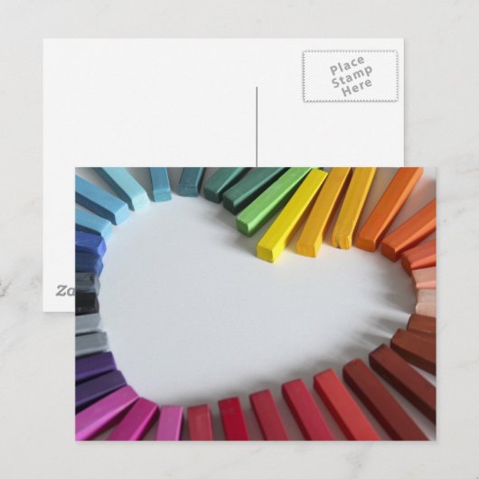 色の愛 ポストカード (正面/裏面)