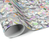 色の折り目を付けたマットラップ紙 ラッピングペーパー (ロールコーナー)