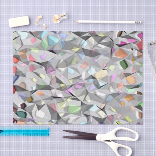 色の折り目ティッシュペーパー 薄葉紙 (クラフト)